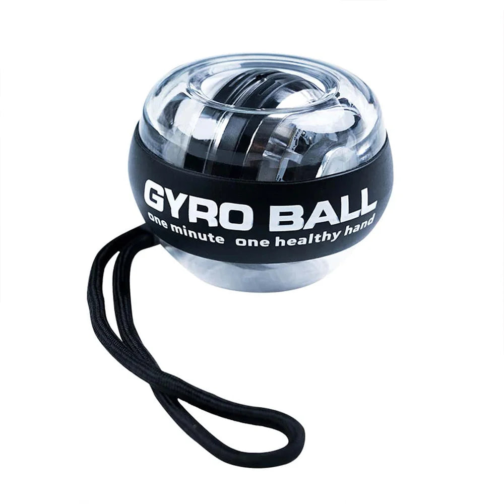 Power Ball Silent Grip Strength Device with Built in Elastic Device Self Starting Wrist Power Training Wrist Power Ball