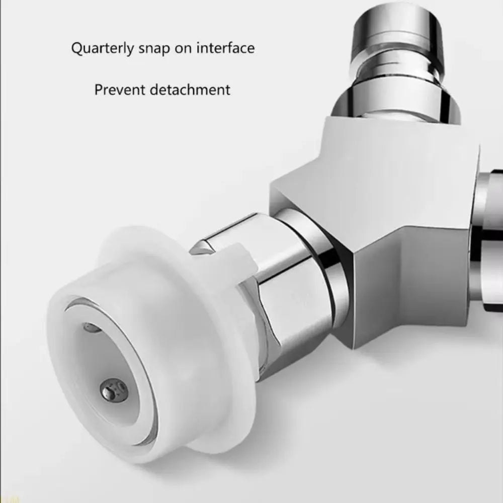 G1/2 Thread Water Pipe Adapter Female/Male Thread 3 Way Y-Valve Diverter Multi-purpose Rustproof Three Way Connector