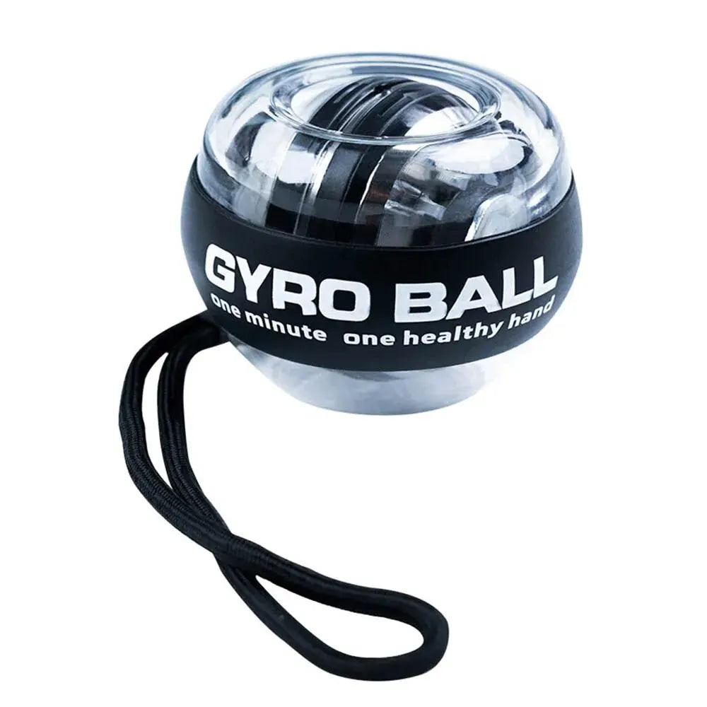 Power Ball Silent Grip Strength Device with Built in Elastic Device Self Starting Wrist Power Training Wrist Power Ball
