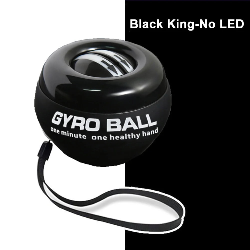 Power Ball Silent Grip Strength Device with Built in Elastic Device Self Starting Wrist Power Training Wrist Power Ball