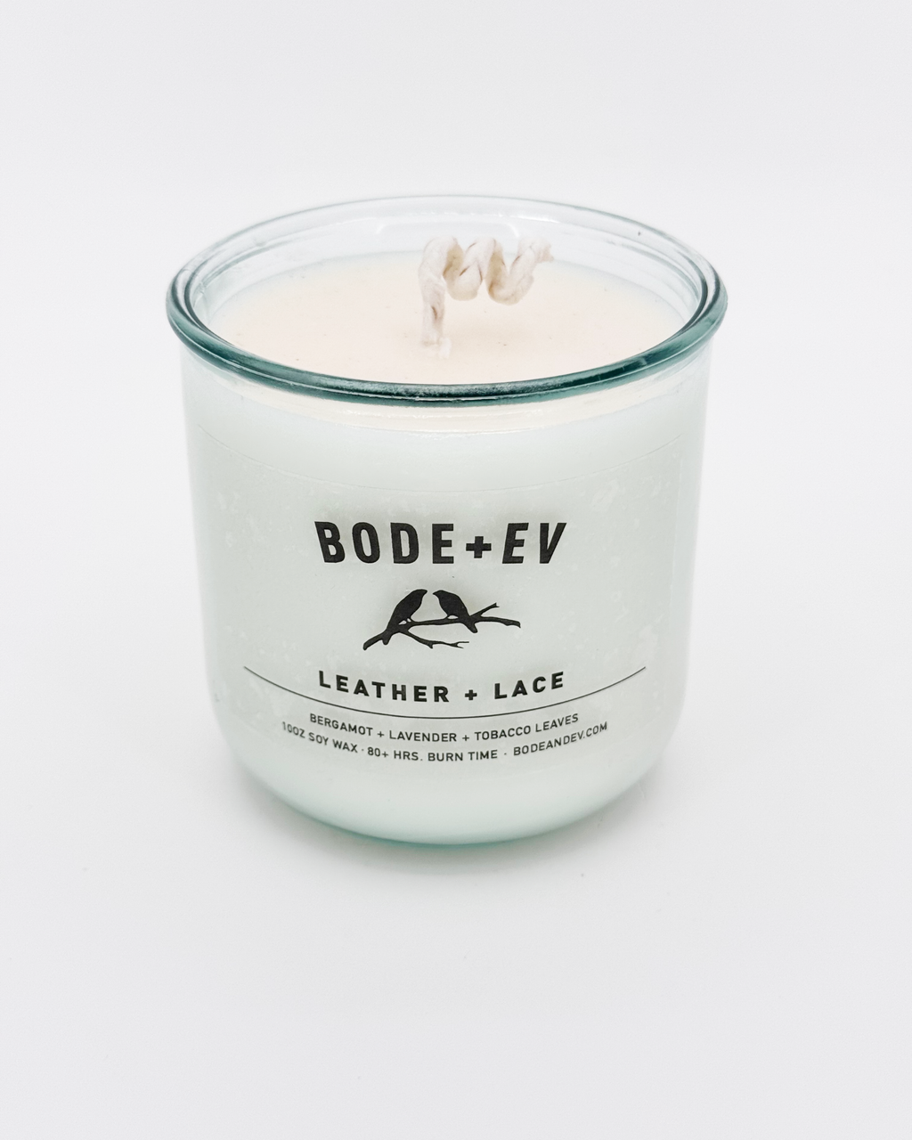Leather + Lace | Dark Leather · Amber Resin
