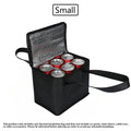 Foldable Insulated Lunch Cooler Bag Portable Thermal Food & Drink Carrier for Picnic Work Beer Delivery