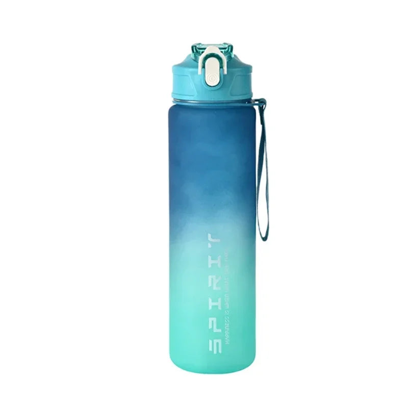 750ml Large Capacity Leak Proof Sports Water Bottle Portable Handle for Outdoor Activities